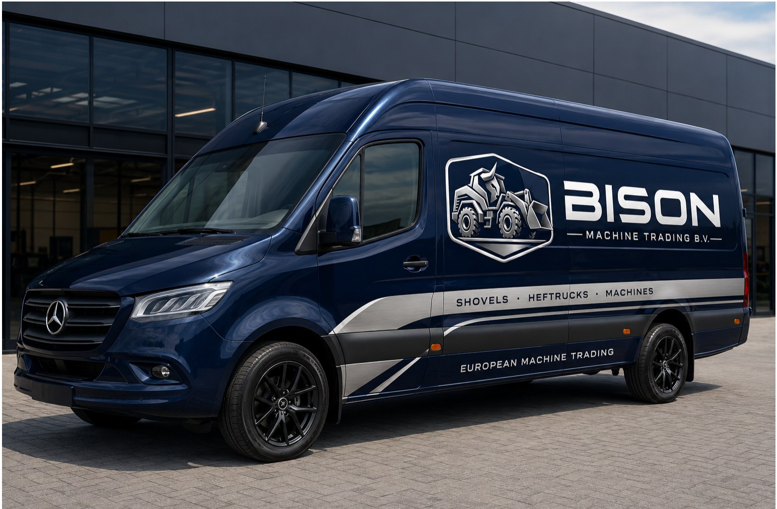 Bison Machine Trading bedrijfsbus